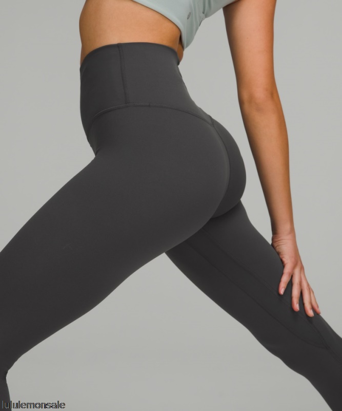 Lululemon Damen DELULU034 | Lululemon Deutschland Graphitgraue Align Hochhaushose 28